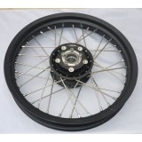 KOLO PŘEDNÍ ČERNÉ 18 ´´ - JAWA 350 PÉRÁK + MODEL 42